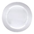 Sensations Clear Pebble Plastic Dessert Plates, 7", 120PK 347881